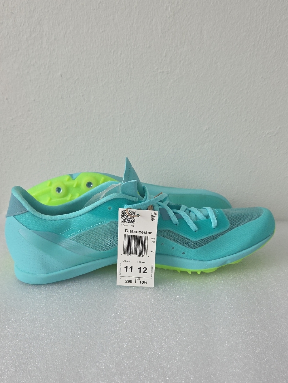 NWOB adidas Adizero Distancestar Blue Cloud JI2999 Women Track and Field Cleats - Picture 13 of 16